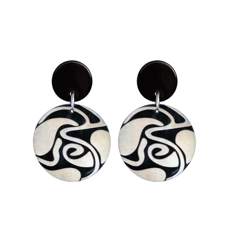 BOUCLES DUO ZIG ZAG