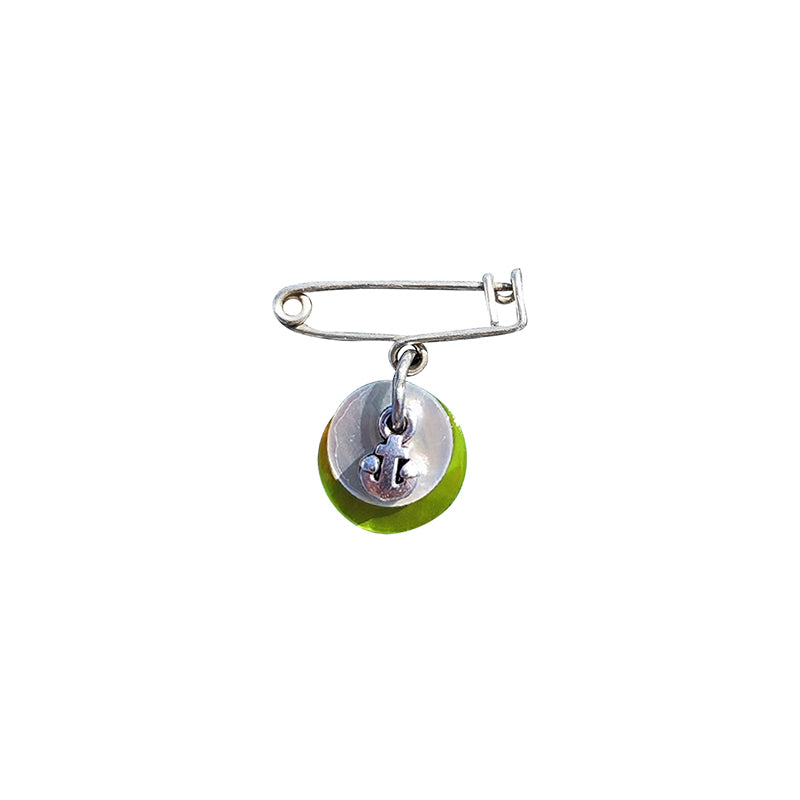 BROCHE OCEANIDES ANCRE