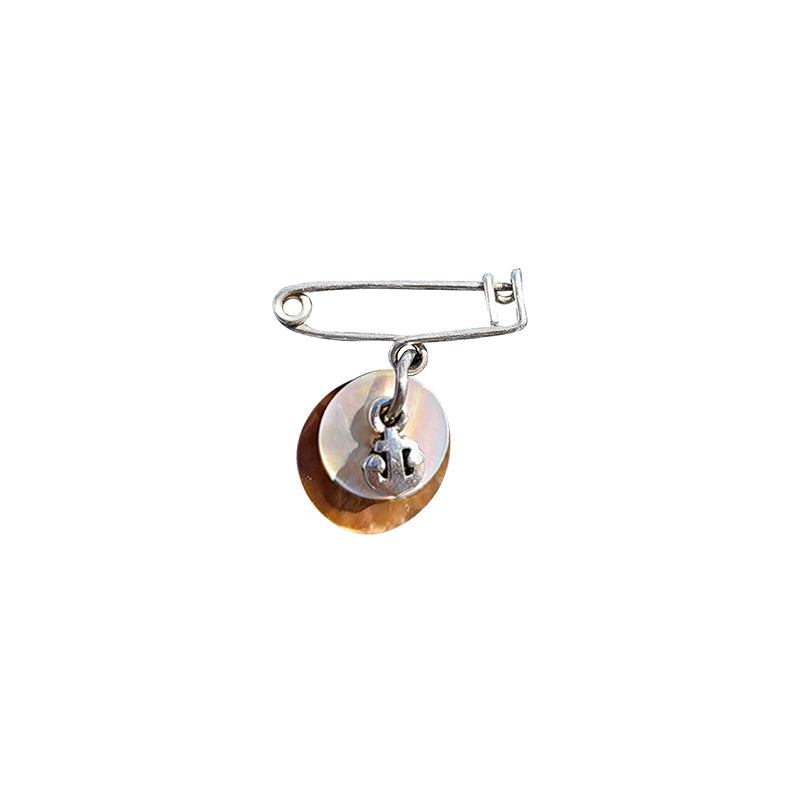 BROCHE OCEANIDES ANCRE