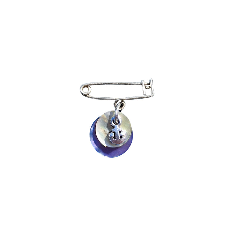 BROCHE OCEANIDES ANCRE