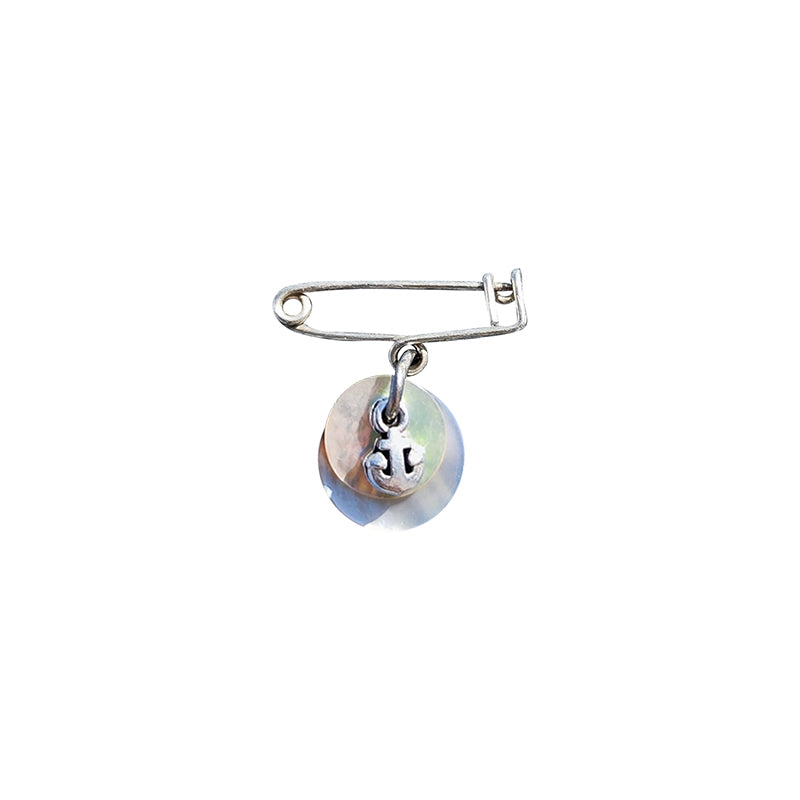 BROCHE OCEANIDES ANCRE
