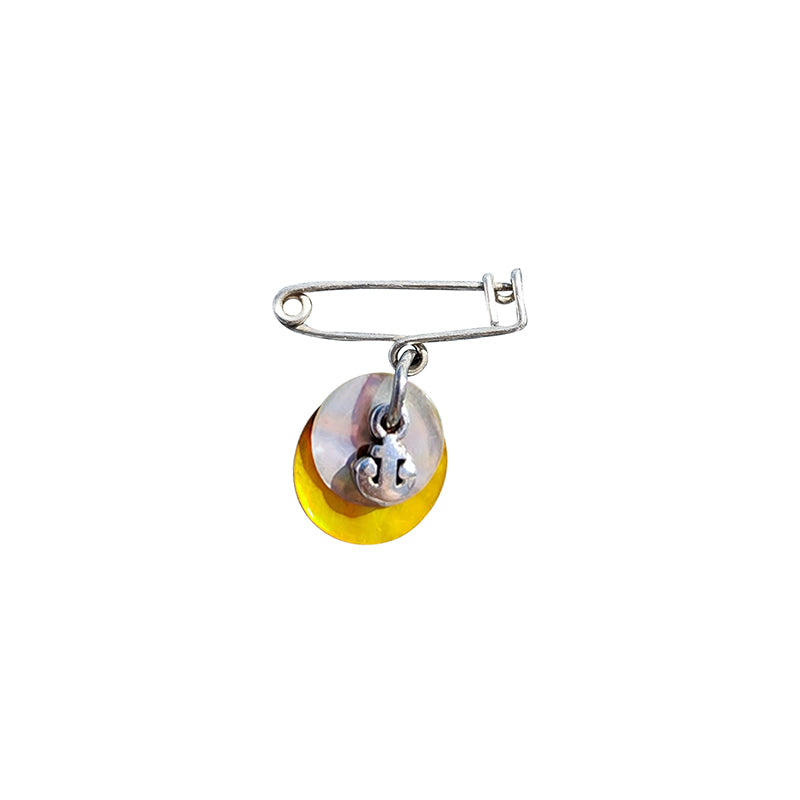 BROCHE OCEANIDES ANCRE