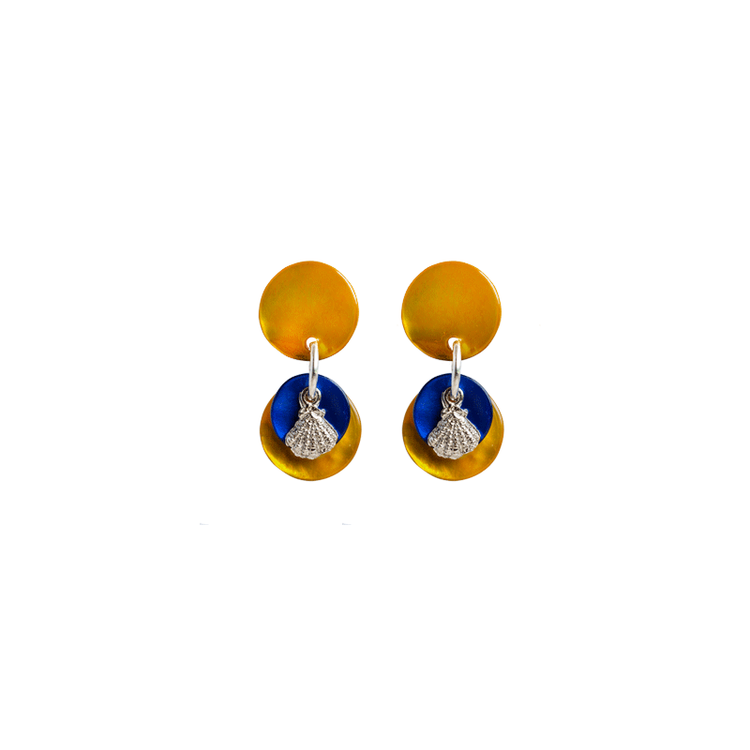 Boucles d'oreilles Coquille