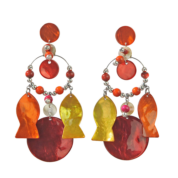 Boucles d'oreilles Océanes