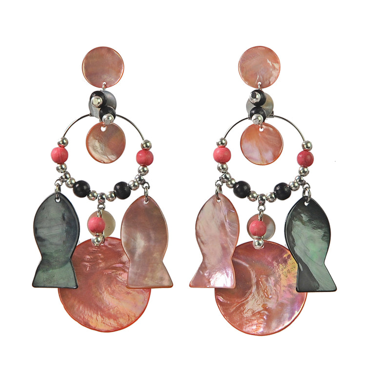 Boucles d'oreilles Océanes