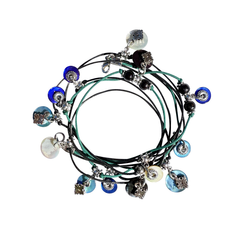 Bracelet Collier 2-en-1 Trio Enchanté