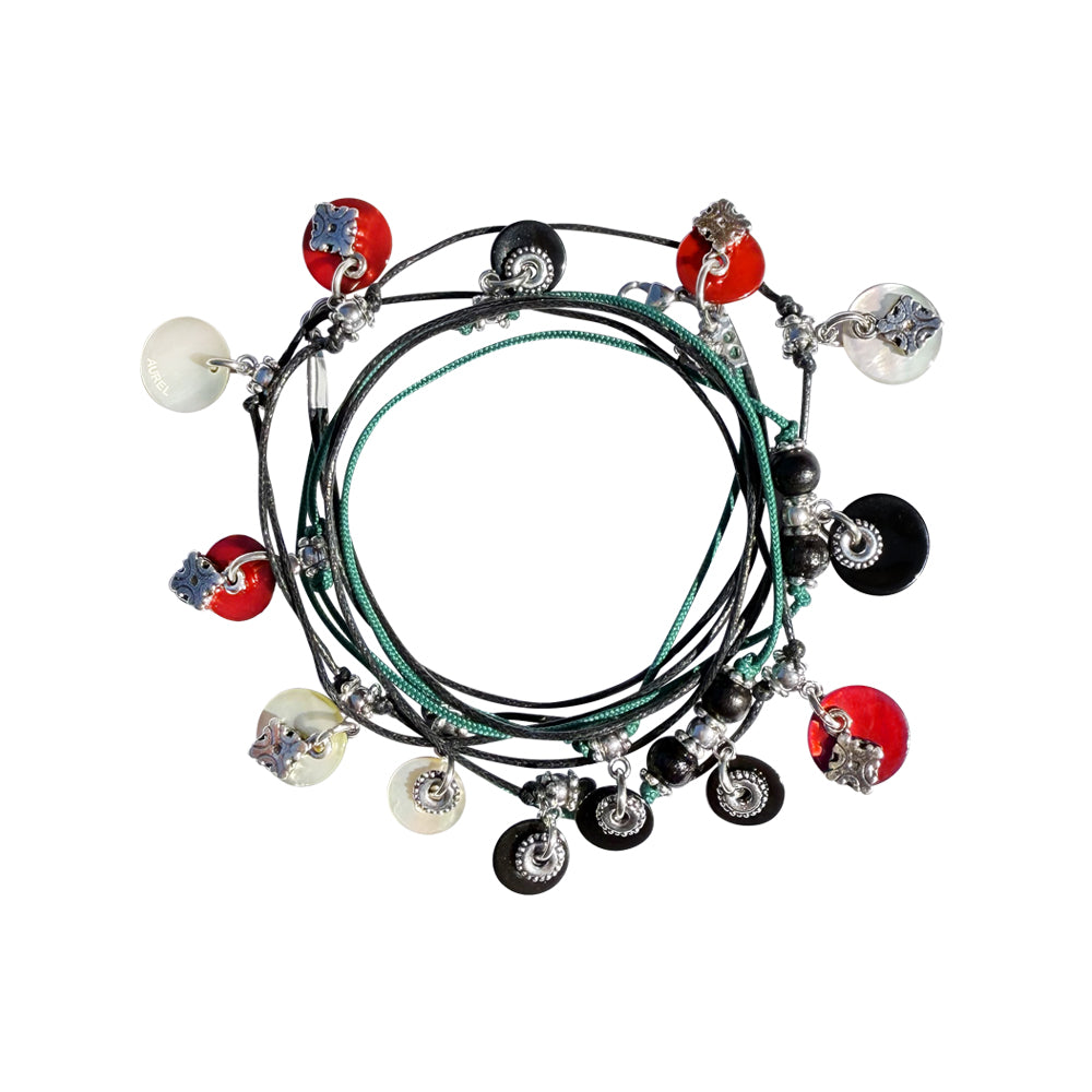 Bracelet Collier 2-en-1 Trio Enchanté