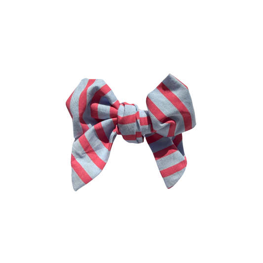 Broche Nœud en Tissu