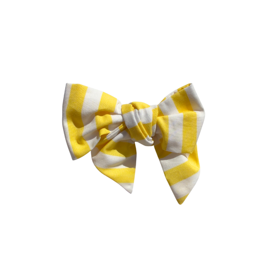 Broche Nœud en Tissu