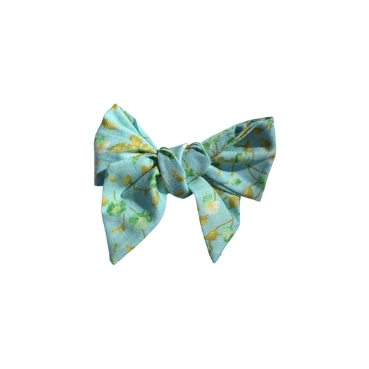 Broche Nœud en Tissu