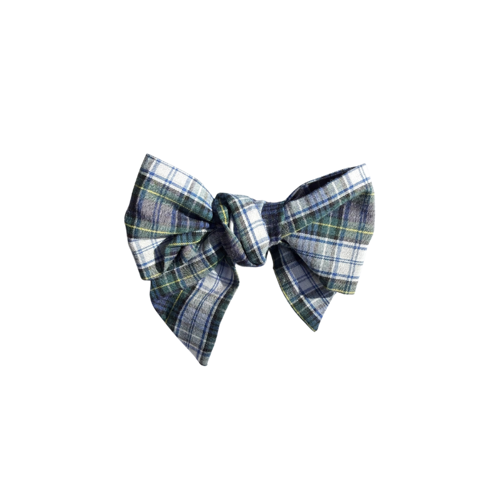 Broche Nœud en Tissu