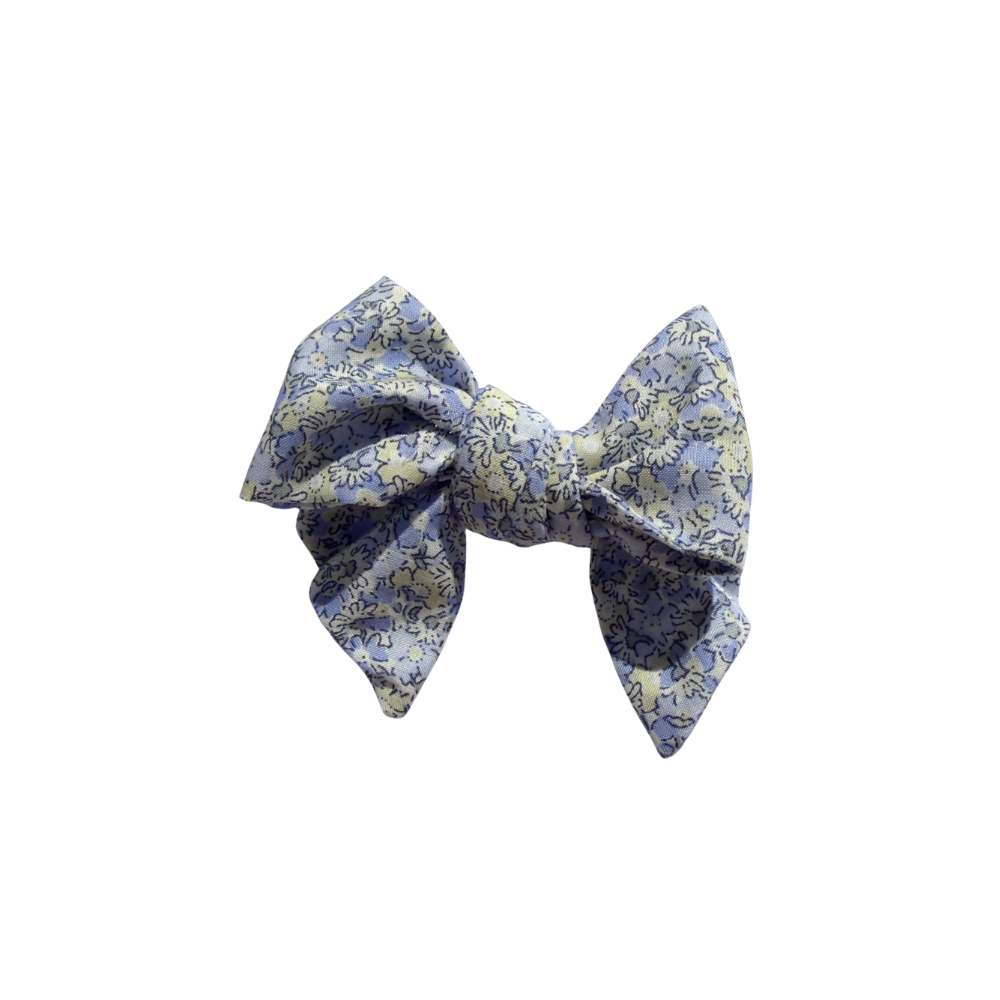 Broche Nœud en Tissu