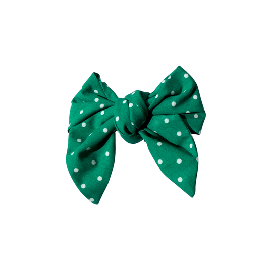 Broche Nœud en Tissu
