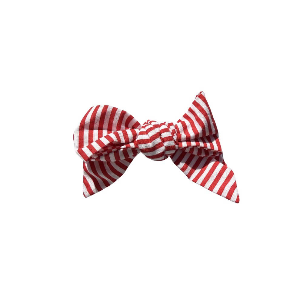 Broche Nœud en Tissu
