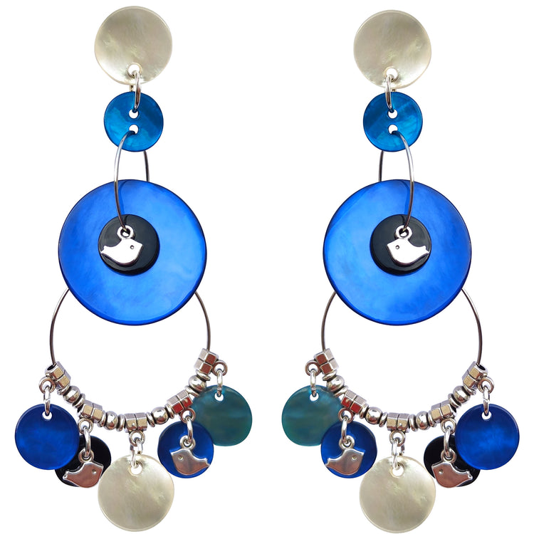 DUO COCOTTE CREOLE EARRINGS
