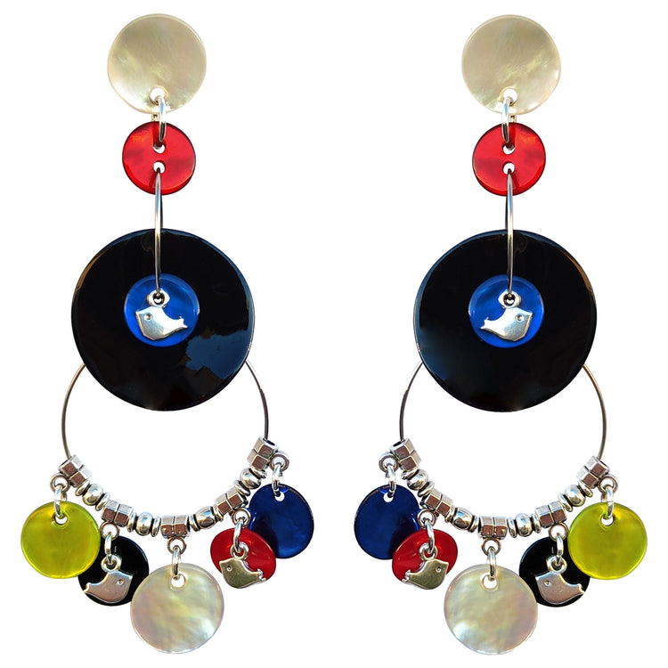 DUO COCOTTE CREOLE EARRINGS