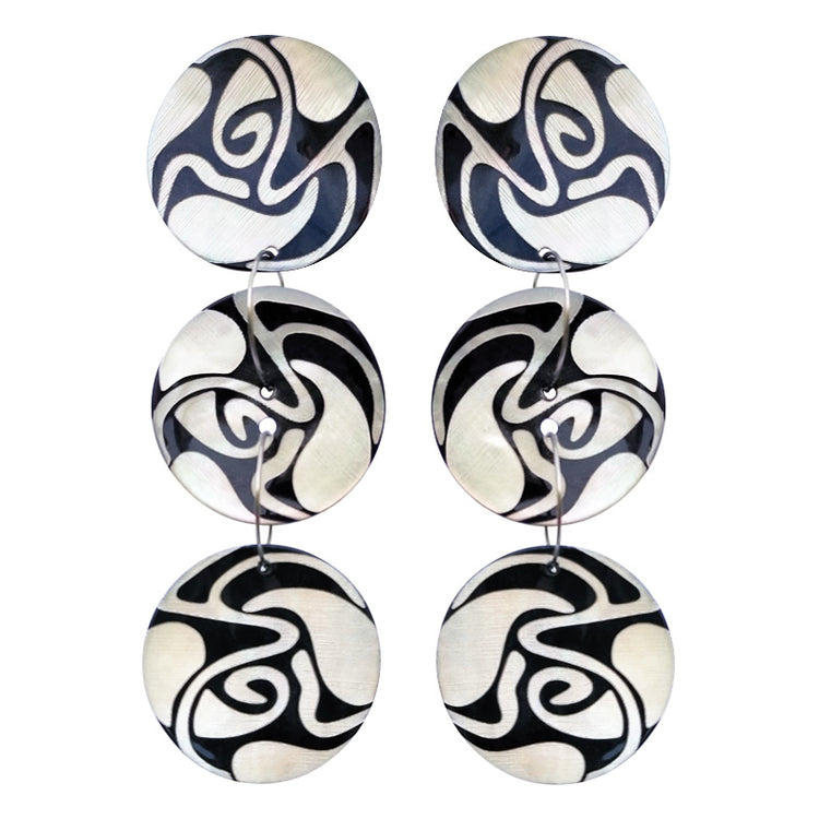 Boucles Trio Zig Zag